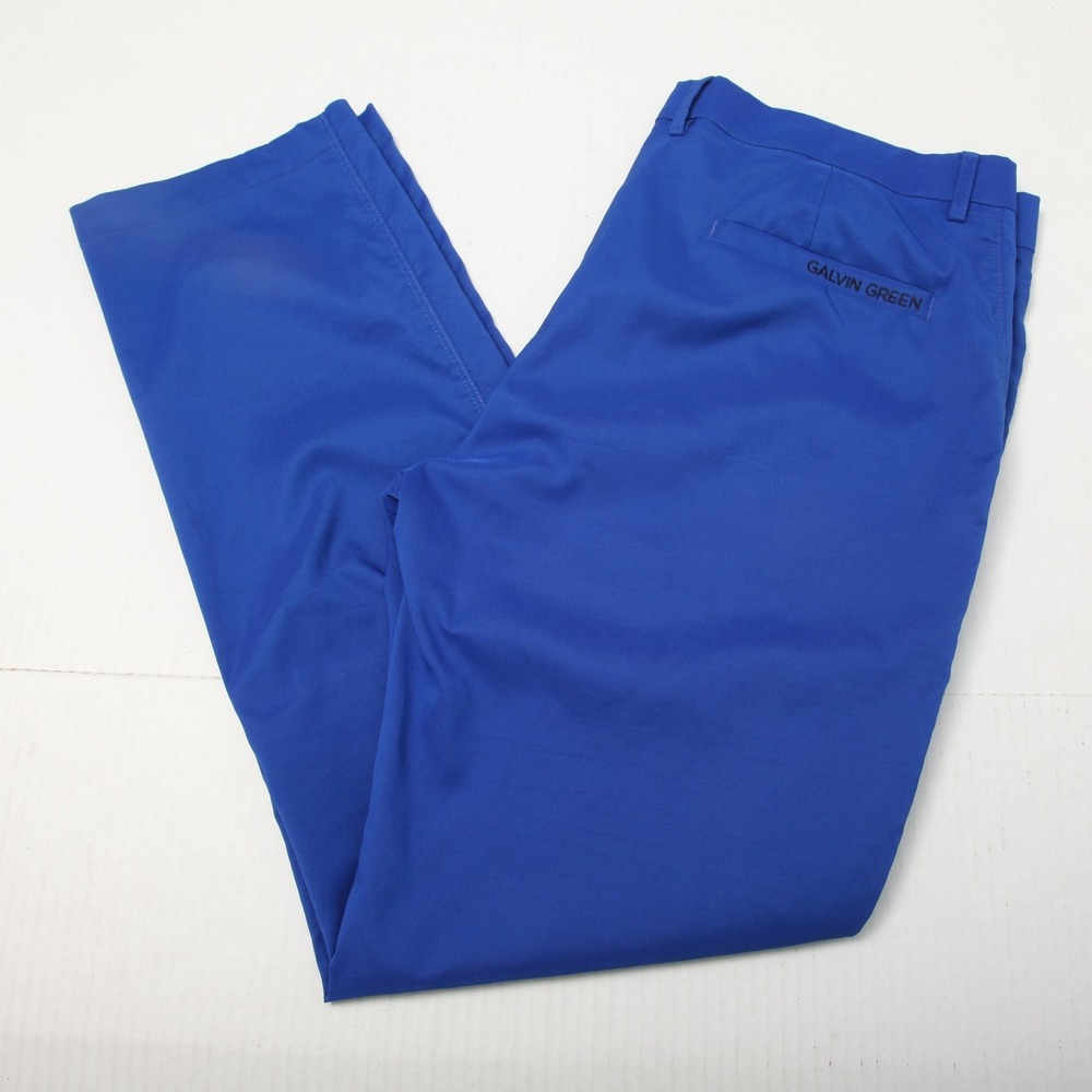 Galvin Green Pants Mens 30x32 Blue Golf Performance Stretch Lightweight